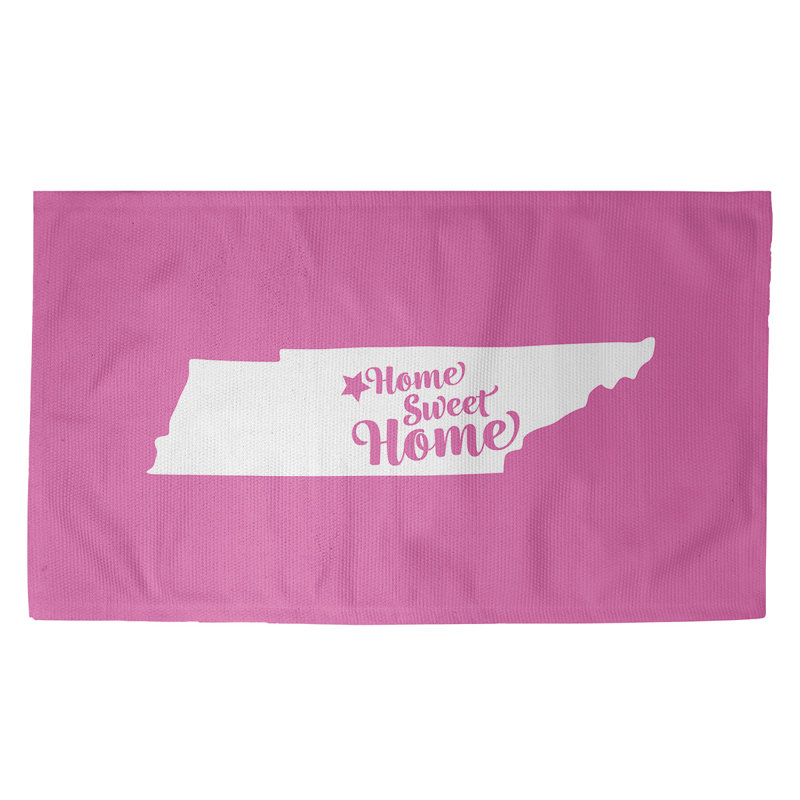 Tapis de zone rose pour la maison Nashville, Rectangle 5 pi x 7 pi