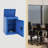 Wall-Mount Mailbox Blue Mailbox Rust-Resistant Mail Box