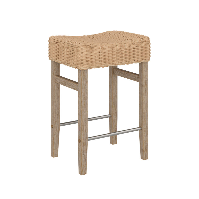 Tabouret de bar Harvey, Acajou gris, 1