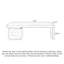 Bureau d'ordinateur Italian Minimalist-855017874