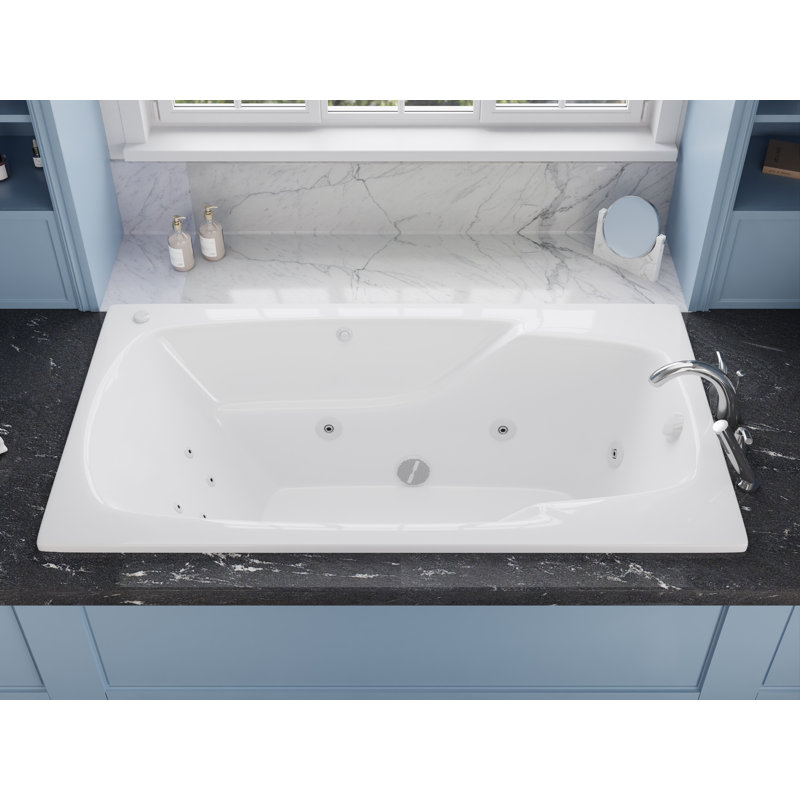 Anguilla 60'' x 36'' Whirlpool Bathtub, Right