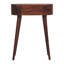 Console en bois massif mini châtaignier Albion