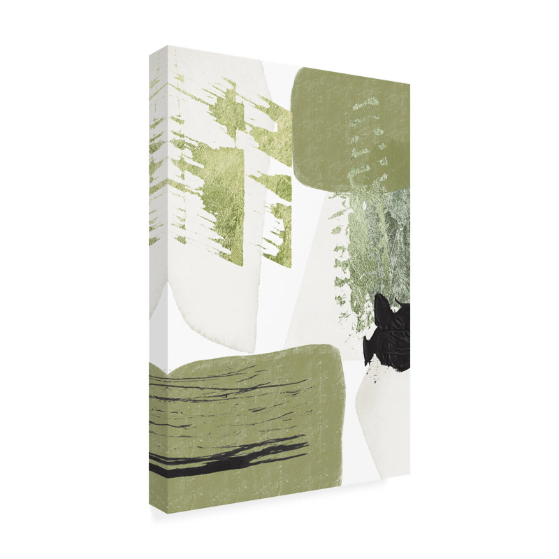 «Green Dream 2», reproduction sur toile tendue, H 47 po x l 30 po x P 2 po