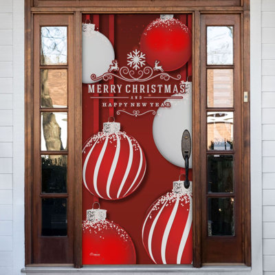 Weather Resistant Polyvinyl Chloride (PVC) Wall Mounted Christmas Outdoor Decoration