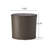 Captolia Round Metal Outdoor Side Table , 17.5'' in. W 17.5'' in. D-746465796
