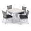 Chaise de patio avec coussin Argento-1187579776