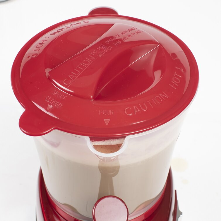 HCM700RETRORED  Retro 32-Ounce Hot Chocolate Maker & Dispenser 