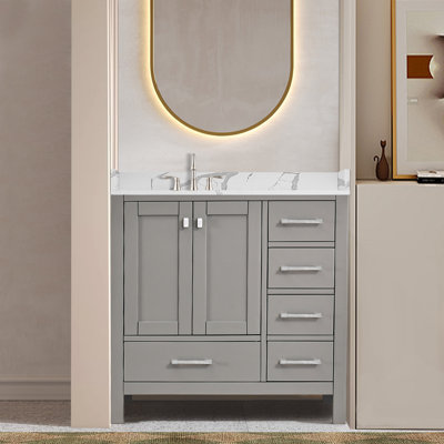 Meuble-lavabo simple 36 po Cholena