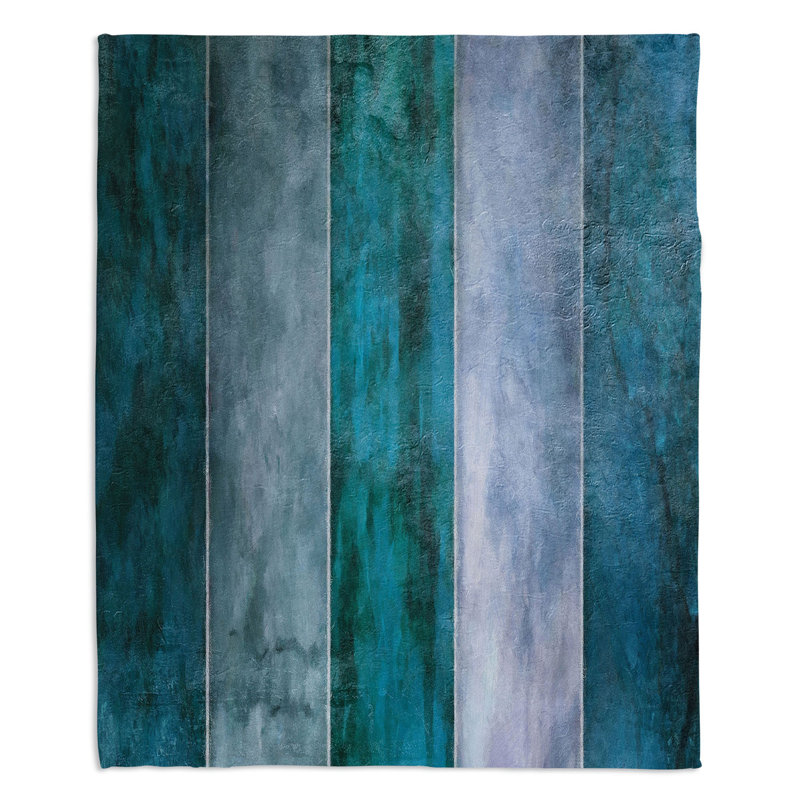 Hand Woven Throw Blanket, 51" x 60"