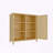 Single-Door Storage Shelf with Open Shelves