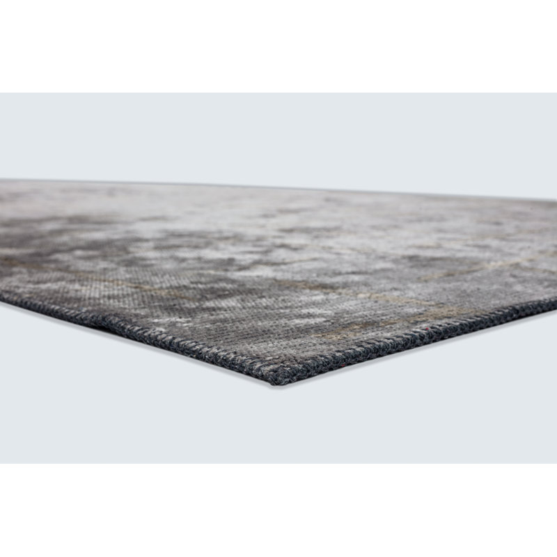 Rapture Beige Gray Geometric Luxury Area Rug, Rectangle 7'10" x 11'2"