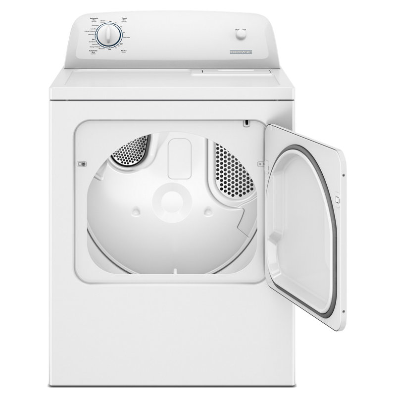 Conservator 6.5 Cuft Dryer White, Natural Gas