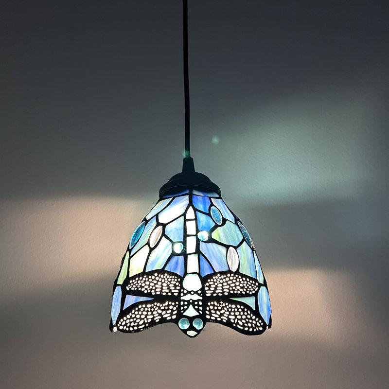 Ampoule DEL Shehan Tiffany, Bleu