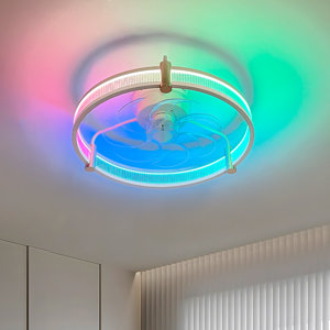 Lahari 19.6'' Ceiling Fan with LED Lights and Remote Control Included