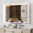 3-Colour Temperature Anti-fog LED Bathroom Mirror with Backlight and Front Light, Tempered Glass Vanity Mirror, Rohs and CRU Compliant-1347150466