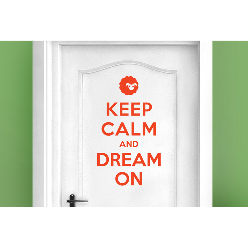 Wall Decal, Orange