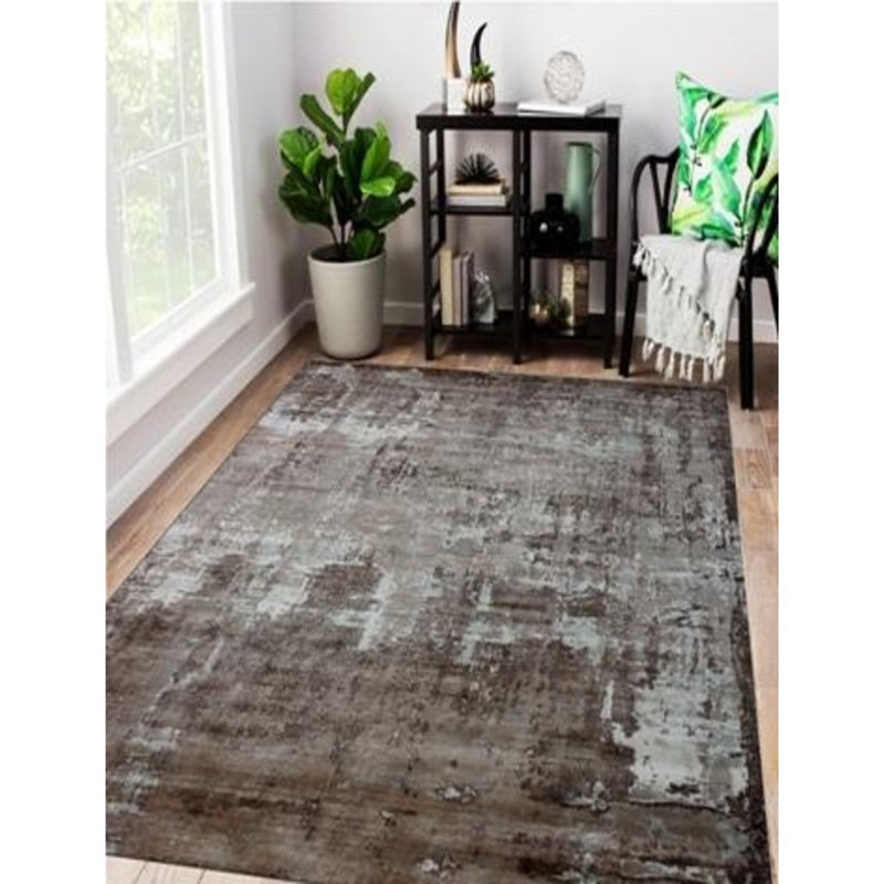 Hand Loomed Viscose Indoor Rug