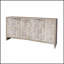 Accent Cabinet Farmhouse Style With 4 Decorative Hexagonal Doors, Perfect For Storage And Aesthetic Appeal