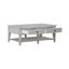 Table basse en bois massif et manufacturé Laron avec tiroirs traversants -1153840823