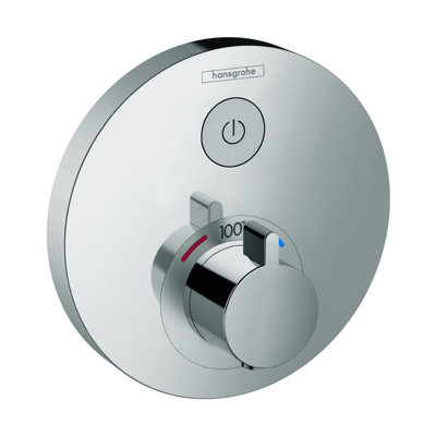 Showerselect S 1-Handle 6-Inch Wide, Temperature Memory, Thermostatic Valve Trim Only, with Diverter