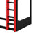 Full Size Wooden Gaming Bunk Bed With Desk, Shelves,USB And LED Light-384240746-384240756