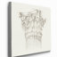 « column schematic iv »-impression sur toile-390033618