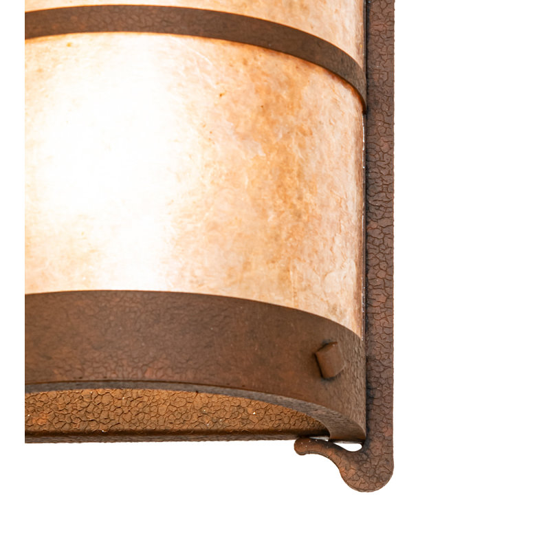 2 - Light Flush Mounted Sconce