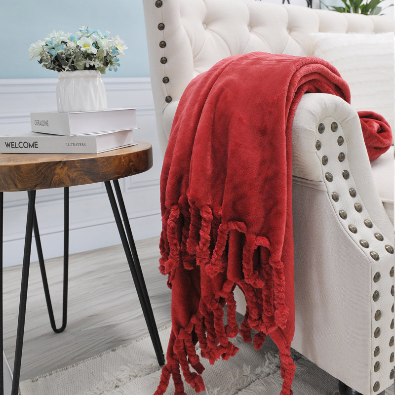 Throw Blanket, Chilli Pepper, 203.2cm x 152.4cm