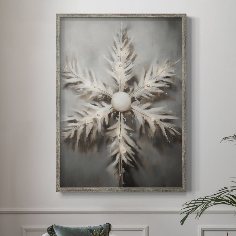 «Christmas Holiday Art», série 2-CLxxv, reproduction encadrée - bois massif, H 21 po x l 17 po