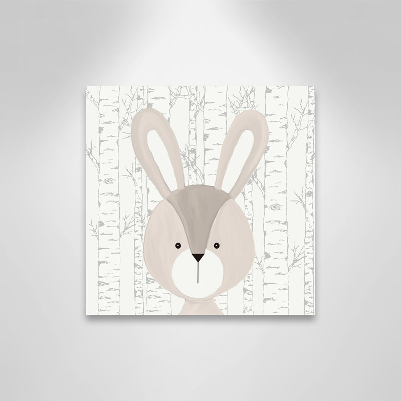 Art sur toile Woodland Friends 3, H 12 po x l 12 po x P 1,5 po
