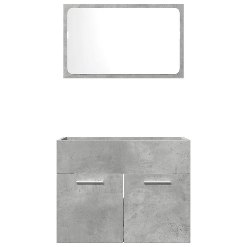Sayeh Bathroom Furniture Suite, Concrete Grey