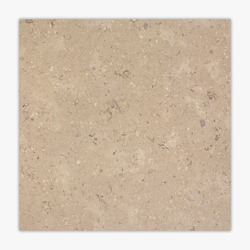 Caspian Almond Honed 12x12 Limestone Tile