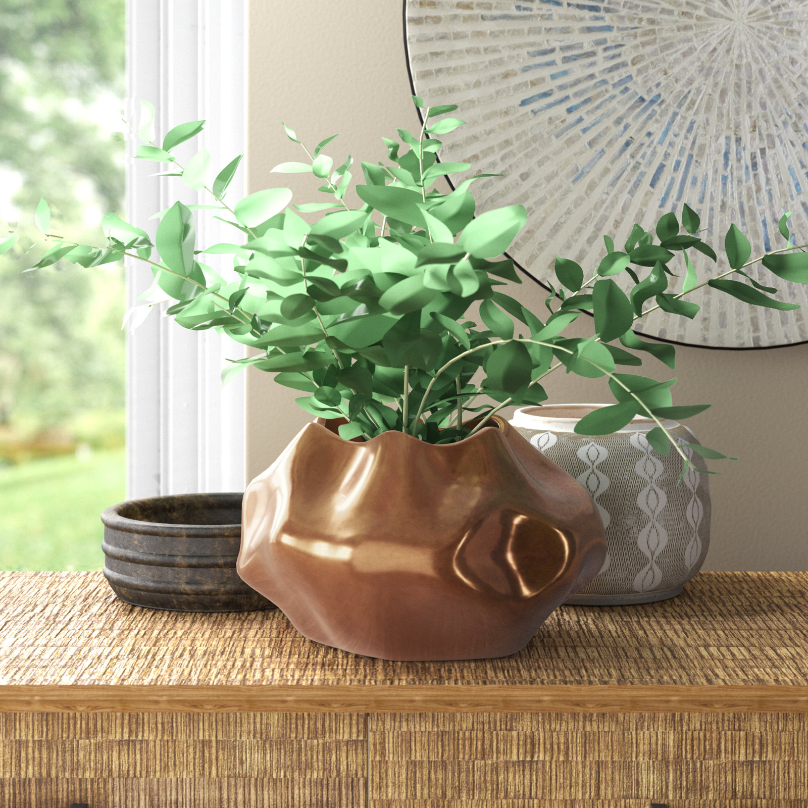 Tanis Ceramic Table Vase
