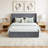 Hydraulic Lift Up Storage Upholstered Platform Bed-176913856