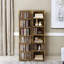 Anbria 115cm H x 30cm W Bookcase