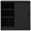 Armoire de bureau avec porte coulissante 35,4 po x 15,7 po x 35,4 po-821951073