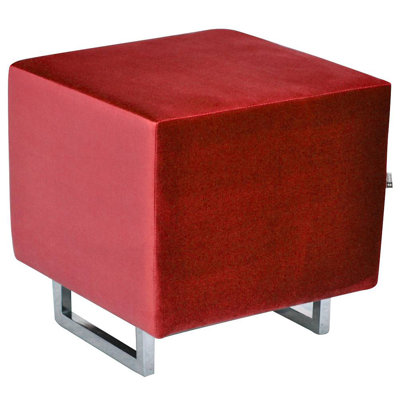 Modern 40cm Wide Square Ottoman