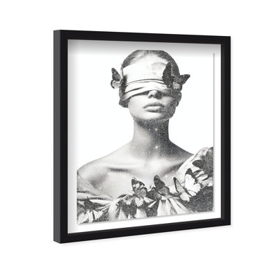 Silent Visionary II Shadowbox Animals & Insects Print by Oliver Gal, Black Frame, 16 x 20