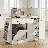 Kitchen Island Cabinet, Sideboard With Pull-Out Trash Bin, Sliding Doors & 3-Tier Spice Organizer-1084345566