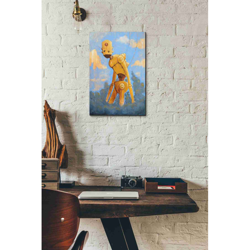 «In The Clouds» par Craig Snodgrass, art mural sur toile, H 18 po x l 12 po x P 0,75 po