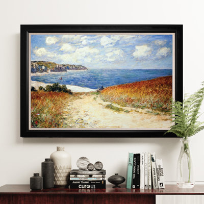 « the passage to the sea », reproduction de peinture à l’huile encadrée en bois sur toile tendue