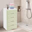 Commode 5 tiroirs avec rangement-1211712489