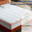 Matelas pour grand lit de 12 po dans une boîte, mousse à mémoire de forme et ressorts ensachés, fermeté moyenne pour soulagement, isolement par mouvement, - États-Unis, blanc laiteux, matelas en fibre de verre, ressort, respirant, blanc-1211130036-1211130043