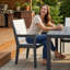 Chaise en filet PEHD Nantucket