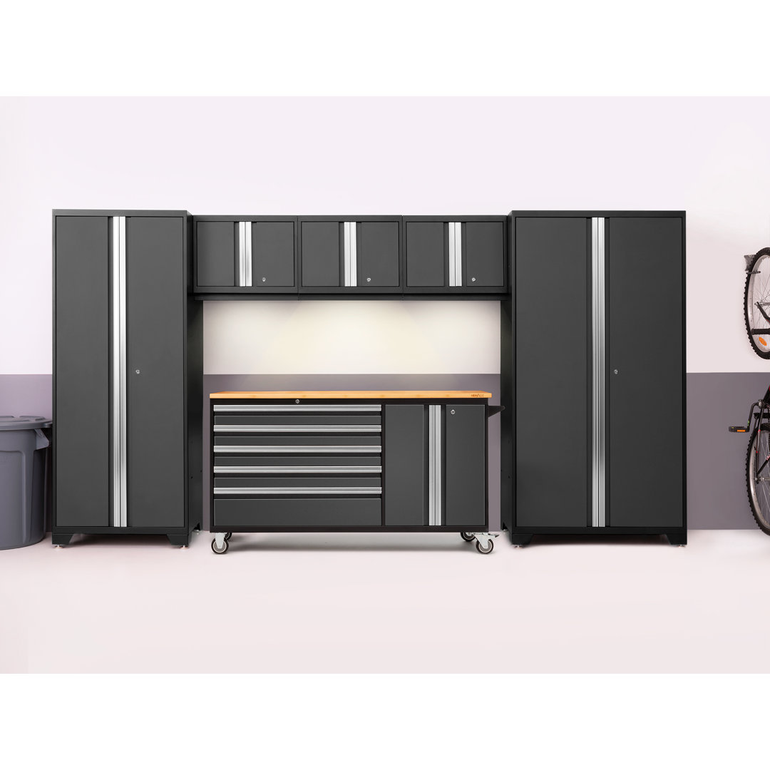 Bold Series 6 Piece Storage Cabinet Set NewAge Products 