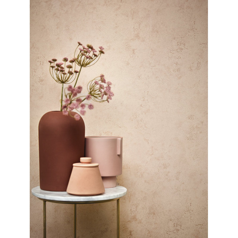 Energy Collection Arid Concrete Effect Wallpaper Roll, Green