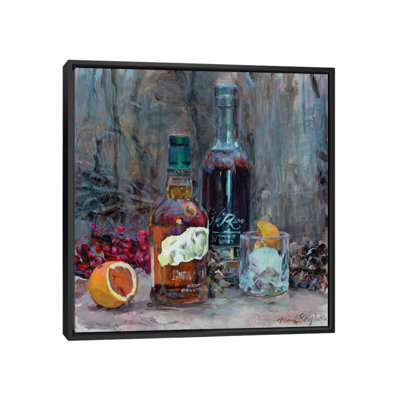 Bourbon In The Woods - Wall Art Print - Framed Canvas
