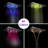 Pescia 23x31 Remote Controlled Matte Black Thermostatic LED Rainfall Waterfall Shower System
