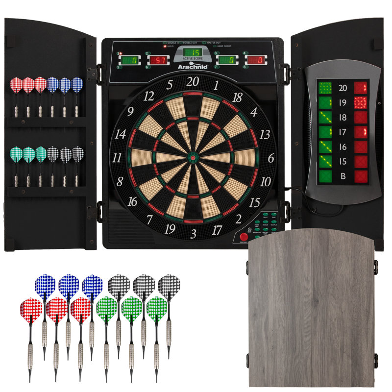 Arachnid CricketMaxx 4.0 Electronic Dartboard Cabinet