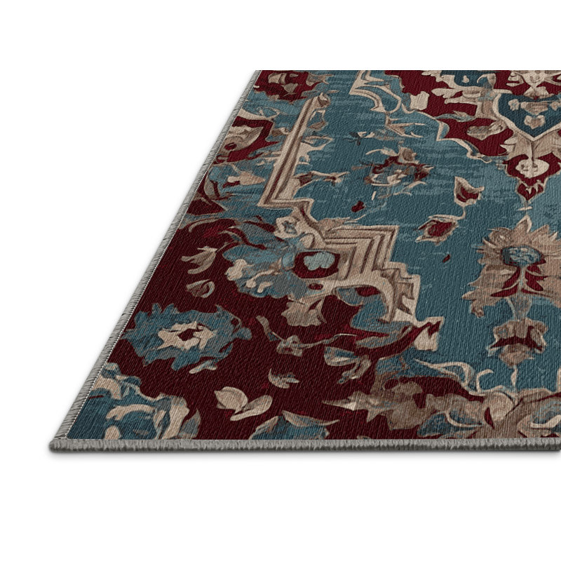 Tapis gris lavable à la machine, Tapis de couloir 2 pi x 4 pi